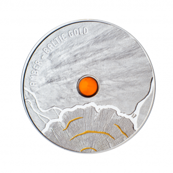 Sidabrinis medalis Gintaras - Baltijos auksas, Lietuva 